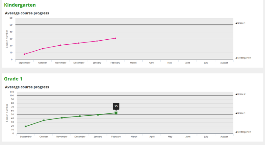 Mathseeds district reporting screenshot